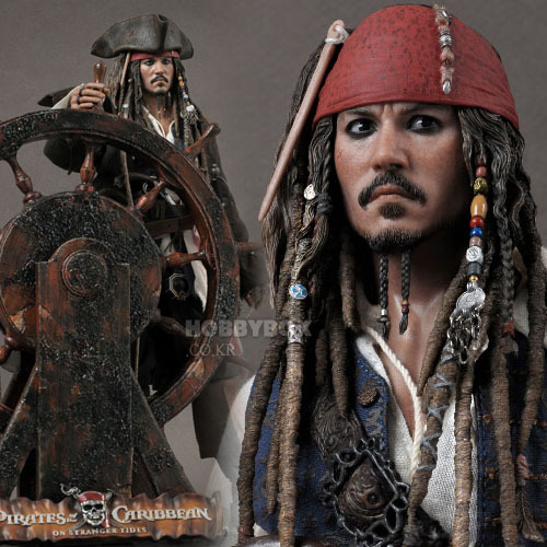 (재입고) 캐리비언의 해적(Pirates of the Caribbean) : 낯선 조류(On Stranger Tides) - Jack Sparrow 디럭스 세트