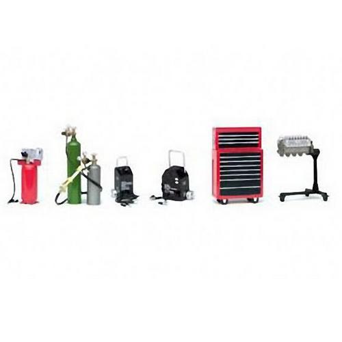 Shop Tools: Welder, Air Comp, Battery Charger &amp; Tool Box  