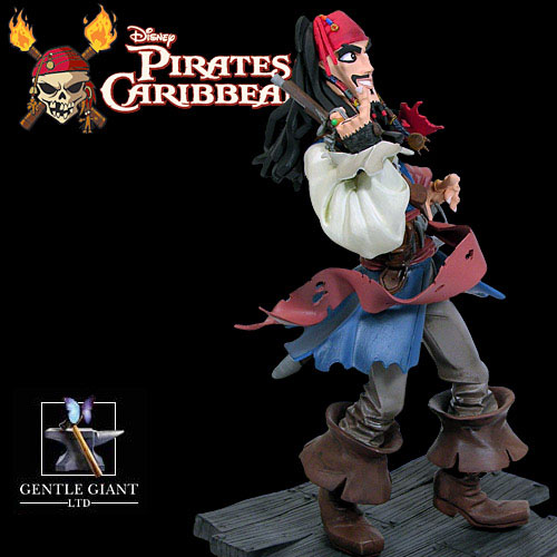 캐리비언 해적 Jack Sparrow - animaited maquette