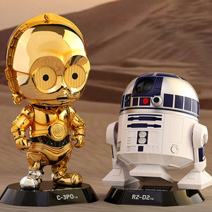 (입고) R2-D2 &amp; C-3PO 코스베이비(Cosbaby) L 보블헤드(Bobble Head) Set / 스타워즈 : 새로운 희망(Star Wars : A New Hope)