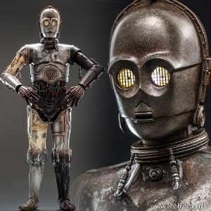 (잔금결제) C-3PO 다이캐스트 / 스타워즈 에피소드 2 : 클론의 습격 / 핫토이 MMS650D46